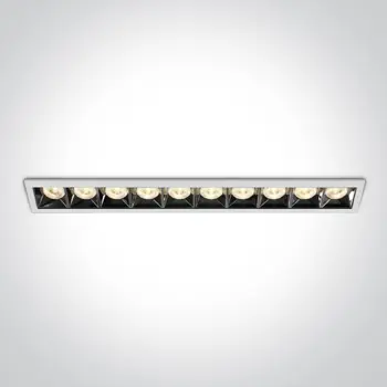UGRADBENA LED SVJETILJKA 40W WW 38deg IP20 230V BIJELA