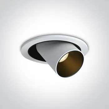 UGRADBENA LED SVJETILJKA COB 12W CCT 700mA DARK LIGHT BIJELA