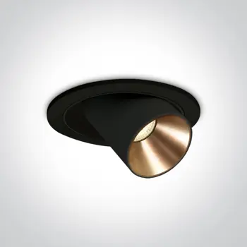 UGRADBENA LED SVJETILJKA COB 12W CCT 700mA DARK LIGHT CRNA
