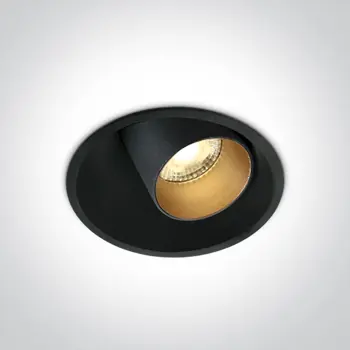 UGRADBENA LED SVJETILJKA COB 12W CCT 700mA DARK LIGHT CRNA