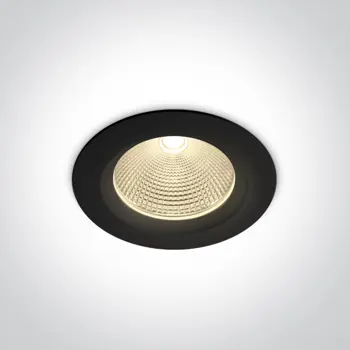 UGRADBENA LED SVJETILJKA CRNA 10W CCT IP20 60deg 230V 850lm