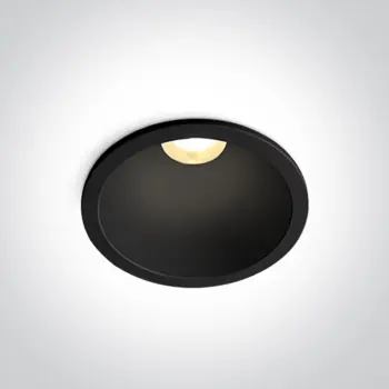 UGRADBENA LED SVJETILJKA CRNA 12W CCT IP20 230V 1080lm DARKLIGHT