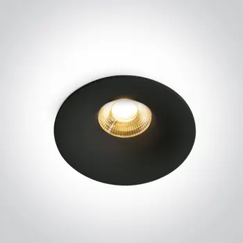 UGRADBENA LED SVJETILJKA CRNA 12W CCT IP20 230V 960lm DARK LIGHT