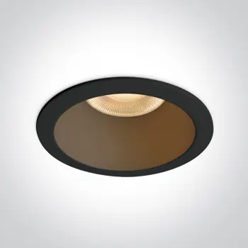 UGRADBENA LED SVJETILJKA CRNA 12W CCT IP65 230V 1200lm DARK LIGHT