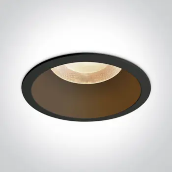 UGRADBENA LED SVJETILJKA CRNA 18W CCT IP65 230V 1800lm DARK LIGHT