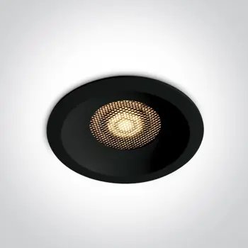 UGRADBENA LED SVJETILJKA S HONEYCOMB CRNA 30W CCT IP20 230V 2400lm DARK LIGHT