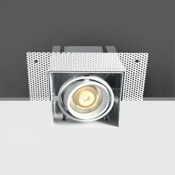 UGRADBENA SVJETILJKA 1×GU10/50W/MR16/230V IP20 TRIMLESS BIJELA