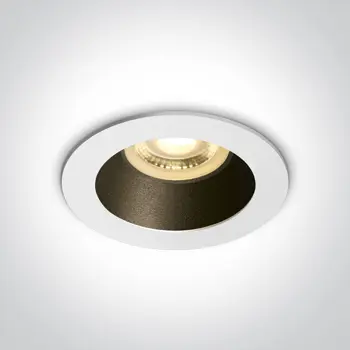 UGRADBENA SVJETILJKA 1×GU10/MAX.10W/MR16//240V IP20 CRNA