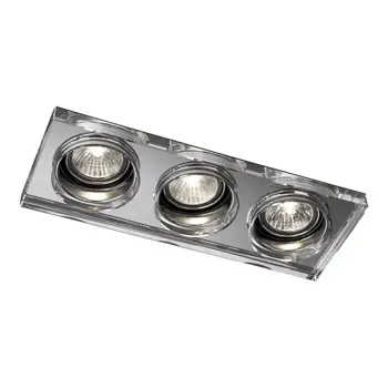 UGRADBENA SVJETILJKA 3x GU10 / max. 50W / 230V