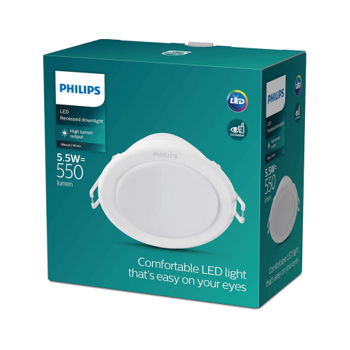 MESON PHILIPS ugradbeni LED downlight 59444 080 5.5W 65K bijeli