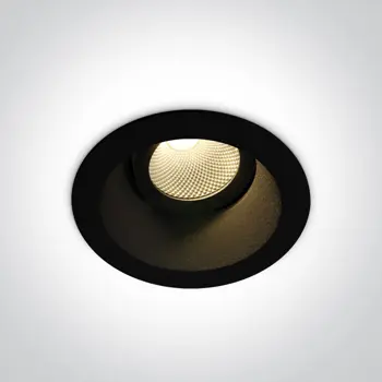 UGRADBENA SVJETILJKA 7W CTV IP20 230V DARK LIGHT CRNA