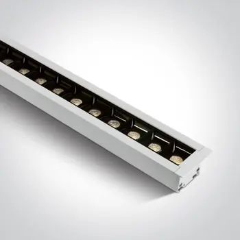 UGRADBENA SVJETILJKA BIJELA 48pcs SPOTS LED 40W 34d CCTV PV LINEAR 230V