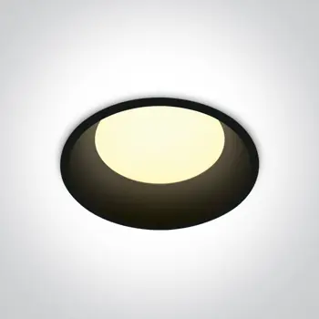 UGRADBENA SVJETILJKA CRNA 12W CCTV IP20 230V DARK LIGHT