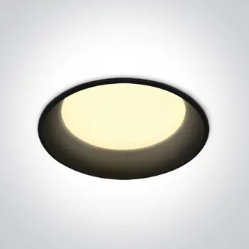 UGRADBENA SVJETILJKA CRNA 22W CCTV IP20 230V DARK LIGHT