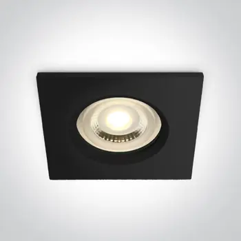 UGRADBENA SVJETILJKA CRNA GU10/10W/IP65