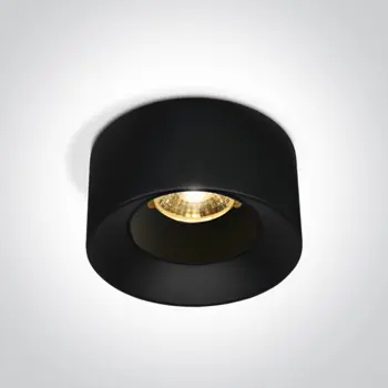 UGRADBENA SVJETILJKA CRNA LED 12W 38deg WW 230V