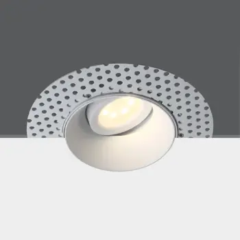 UGRADBENA SVJETILJKA GU-10 50W MAX TRIMLESS BIJELA