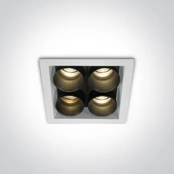 UGRADBENA SVJETILJKA LED 10W WW IP20 230V BIJELA