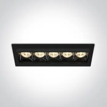 UGRADBENA SVJETILJKA LED 20W WW 38deg IP20 230V CRNA