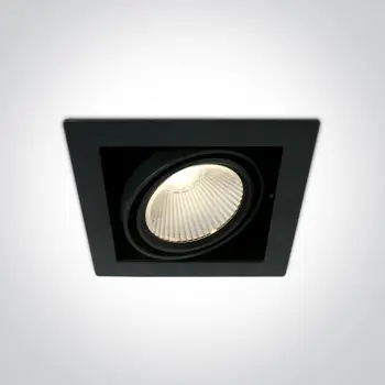 UGRADBENA SVJETILJKA LED/30W/3000K/2700lm/38°/230V CRNA
