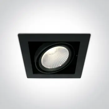 UGRADBENA SVJETILJKA LED/30W/4000K/2700lm/38°/230V CRNA