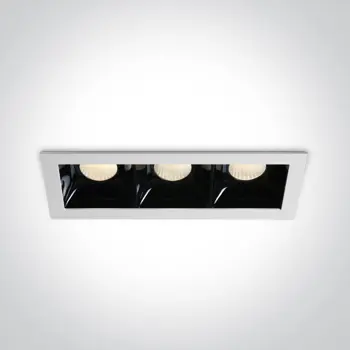 UGRADBENA SVJETILJKA LED/3×6,5W/3000K/3×550lm/36°/350mA IP20 BIJELA