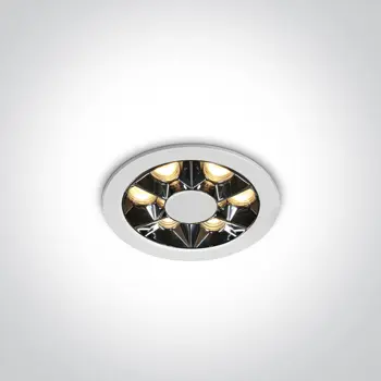 UGRADBENA SVJETILJKA LED/6W/3000K/480lm/38°/IP20 BIJELA