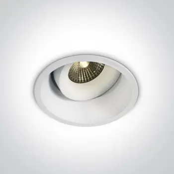 UGRADBENA SVJETILJKA LED/7W/3000K/500lm/36°/700mA/IP54/fi.91mm/BIJELA