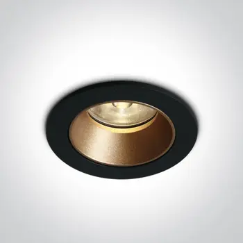 UGRADBENA SVJETILJKA LED/7W/3000K/550lm/35°/700mA IP20 CRNA