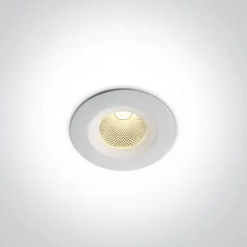UGRADBENA SVJETILJKA LED/7W/3000K/560lm/fi.95mm/60°/240V IP20 BIJELA