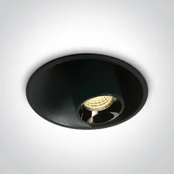 UGRADBENA SVJETILJKA LED/7W/560lm/3000K CRNA