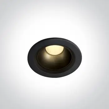 UGRADBENA SVJETILJKA LED7W/560lm/3000K CRNA