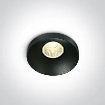 UGRADBENA SVJETILJKA LED/8W/3000K/560lm/230V IP20 CRNA