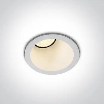 UGRADBENA SVJETILJKA LED/8W/3000K/560lm/50°/230V IP20 BIJELA