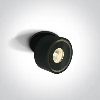 UGRADBENA SVJETILJKA LED/8W/3000K/600lm/25°/230V CRNA