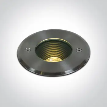 UGRADBENA VANJSKA PODNA SVJETILJKA COB LED 10W WW 20deg 230V SS316L IP67
