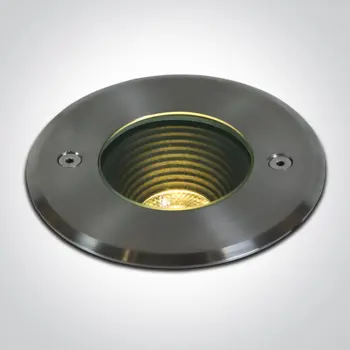 UGRADBENA VANJSKA PODNA SVJETILJKA COB LED 15W WW 20deg 230V SS316L IP67