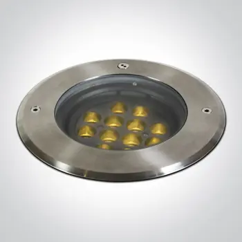 UGRADBENA VANJSKA PODNA SVJETILJKA LED 12x1,5W WW 36deg 230V SS316L IP67