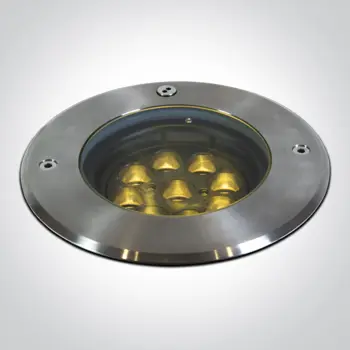 UGRADBENA VANJSKA PODNA SVJETILJKA LED  9x1,5W WW 36deg 230V SS316L IP67