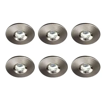 UGRADBENE SVJETILJKE LED SET 6xLED/0,6W