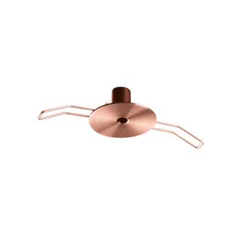 UGRADBENI NOSAČ VISILICA ROZETA RECESSED BAKAR
