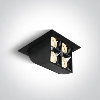 UGRADBENI REFLEKTOR LED 16W WW 38deg IP20 230V CRNI