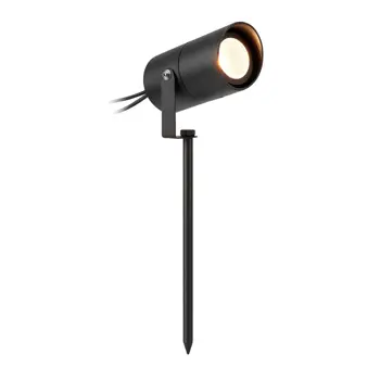 UNITE 12 VRTNA RASVJETA SPOT 3W CRNA LED IP44