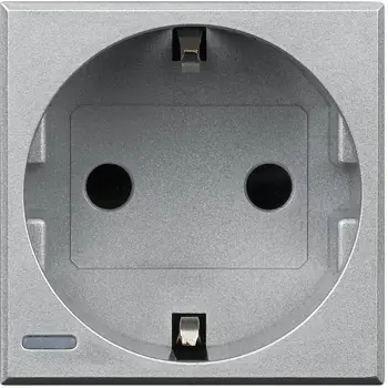 UTIČNICA.2P+E 10/16A 250V BEZ VIJ.