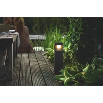 PARTERRE PEDESTAL PHILIPS vanjska LED svjetiljka crna 1X8W 230V