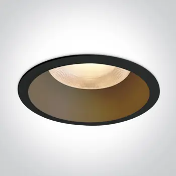 VANJSKA UGRADBENA LED SVJETILJKA CRNA 25W CCT IP65 230V 2500lm DARK LIGHT
