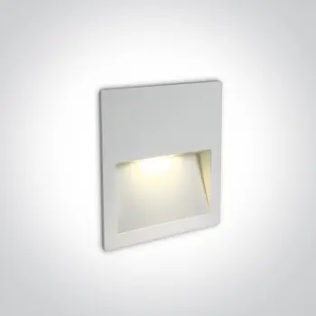 VANJSKA UGRADBENA ZIDNA LED SVJETILJKA 3W CCT IP65 300lm DARK LIGHT BIJELA