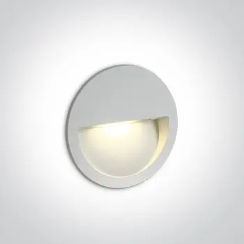 VANJSKA UGRADBENA ZIDNA LED SVJETILJKA 3W CCT IP65 300lm DARK LIGHT BIJELA
