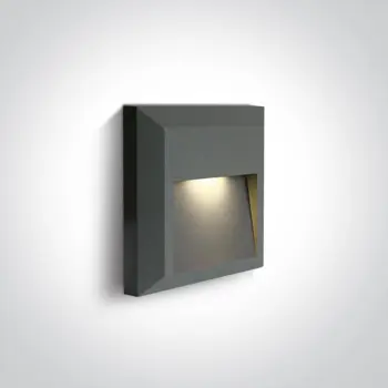 VANJSKA ZIDNA SVJETILJKA LED 2W/CCT/2700-3300-4000K/60lm/IP65 ANTRACIT