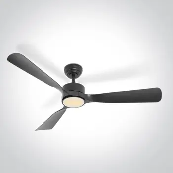 VANJSKI STROPNI VENTILATOR CRNI ABS 32W LED 22W CCTV IP54 230V